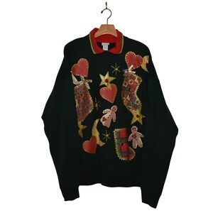 India Ink Handpainted Clothing Christmas Sweater One Size Fits All